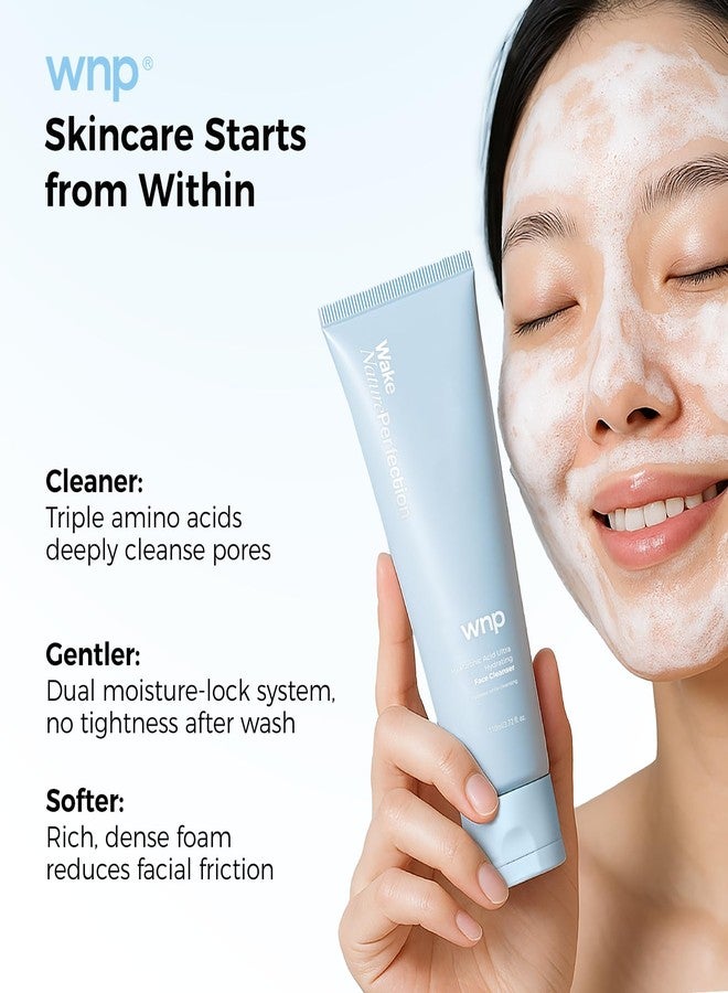 WNP Double Cleanser Duo for Facial Cleansing: Amino Acid Deep Clean Gel & Hyaluronic Acid Hydrating Face Wash for Gentle, Non-Stripping, Moisture-Locking Daily Cleanse - Image 4